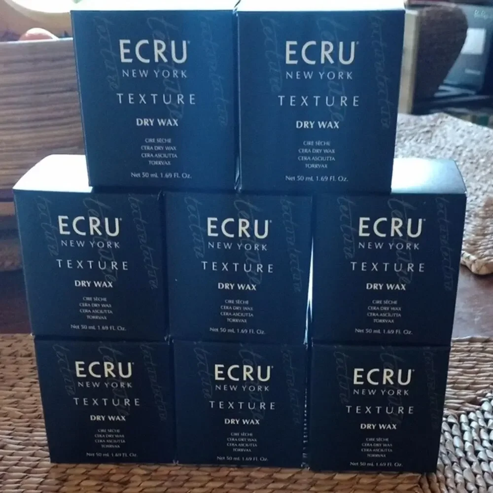 ECRU New York Texture Dry Wax 8 New Not Opened Product.